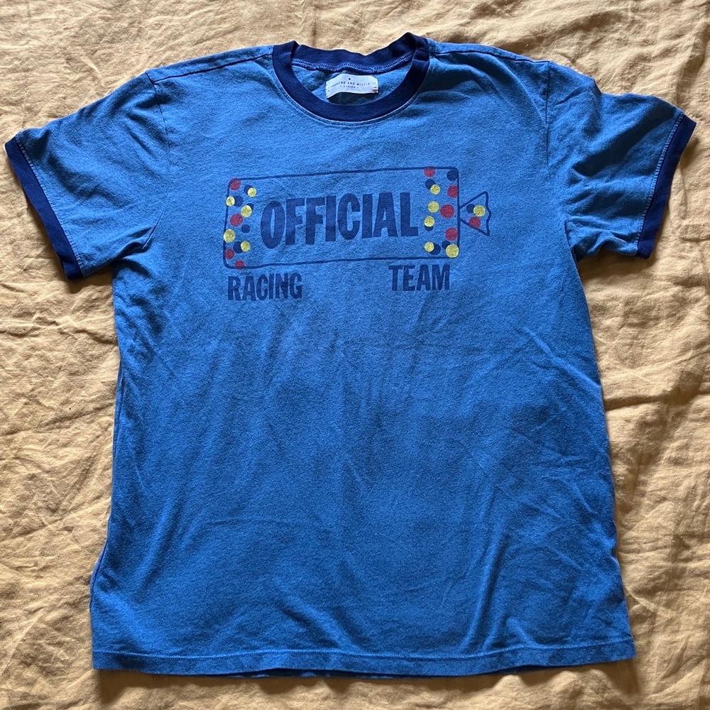 #45 imogene + willie Official Racing Team Tee size Medium